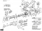 Bosch 0 601 121 741 DRM 23/13 Un. Electr. 2-Speed Drill 110 V / GB Spare Parts DRM23/13
